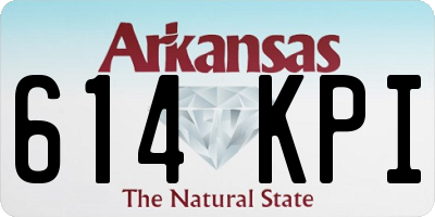 AR license plate 614KPI