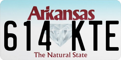 AR license plate 614KTE