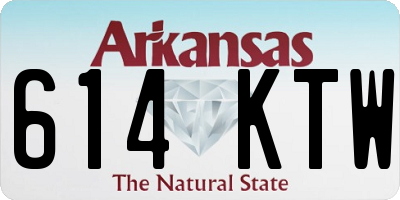 AR license plate 614KTW