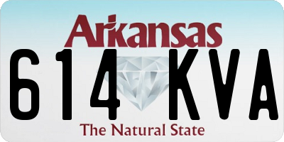 AR license plate 614KVA