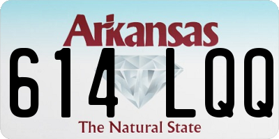 AR license plate 614LQQ