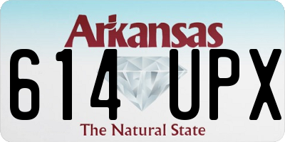 AR license plate 614UPX