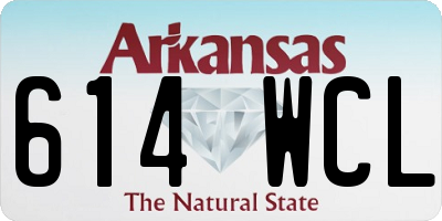 AR license plate 614WCL