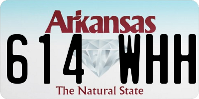 AR license plate 614WHH