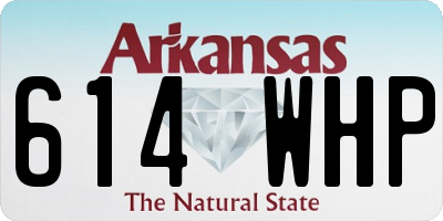 AR license plate 614WHP