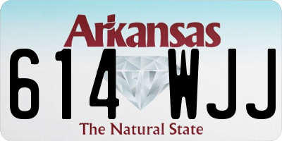 AR license plate 614WJJ