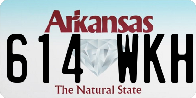 AR license plate 614WKH