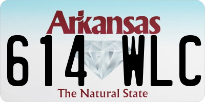 AR license plate 614WLC