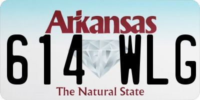 AR license plate 614WLG