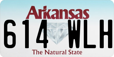 AR license plate 614WLH