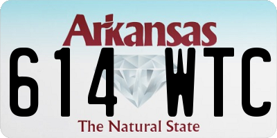 AR license plate 614WTC