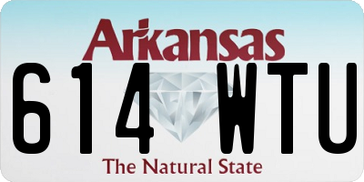 AR license plate 614WTU
