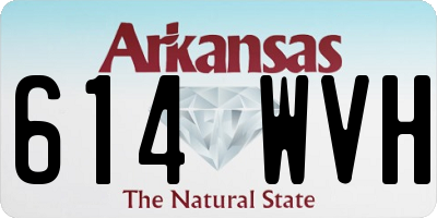 AR license plate 614WVH