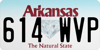 AR license plate 614WVP