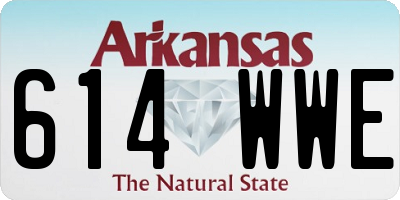 AR license plate 614WWE