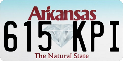 AR license plate 615KPI