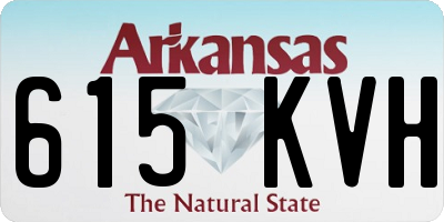 AR license plate 615KVH