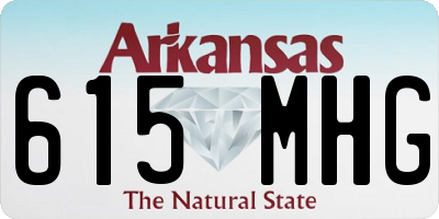 AR license plate 615MHG