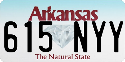 AR license plate 615NYY