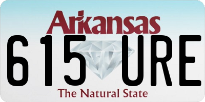 AR license plate 615URE