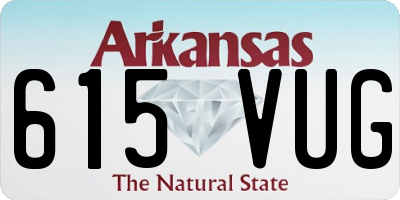 AR license plate 615VUG