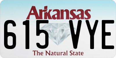 AR license plate 615VYE