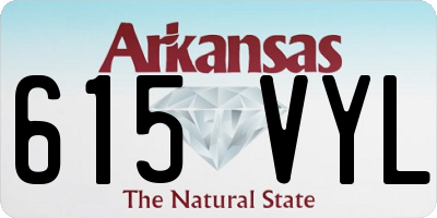 AR license plate 615VYL