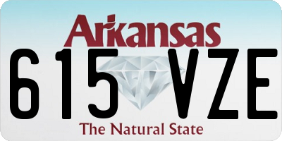 AR license plate 615VZE