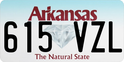 AR license plate 615VZL