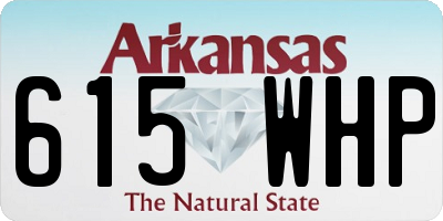 AR license plate 615WHP