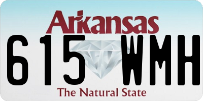 AR license plate 615WMH