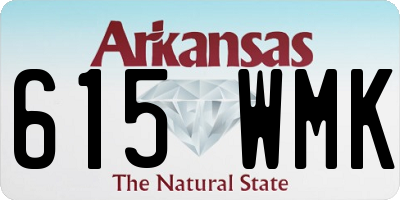 AR license plate 615WMK