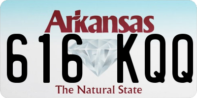 AR license plate 616KQQ