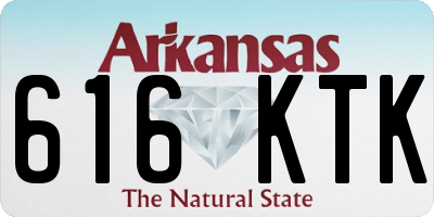 AR license plate 616KTK