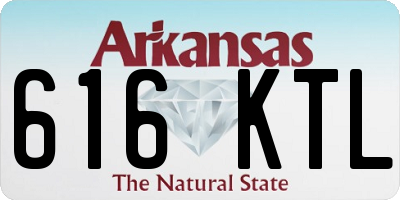 AR license plate 616KTL