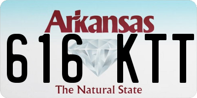 AR license plate 616KTT