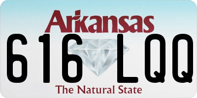 AR license plate 616LQQ
