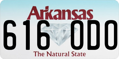 AR license plate 616ODO