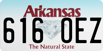 AR license plate 616OEZ