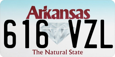 AR license plate 616VZL