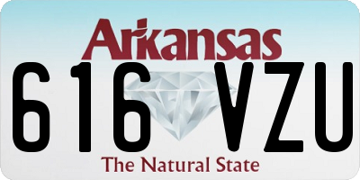 AR license plate 616VZU