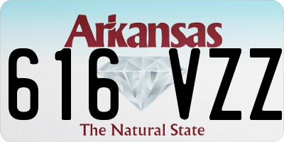 AR license plate 616VZZ