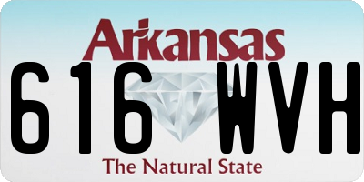 AR license plate 616WVH