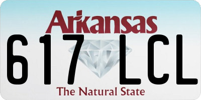 AR license plate 617LCL