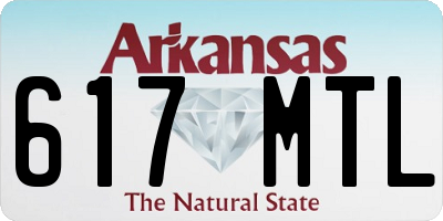 AR license plate 617MTL