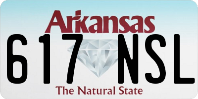 AR license plate 617NSL