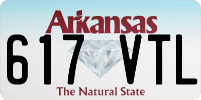 AR license plate 617VTL