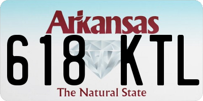 AR license plate 618KTL