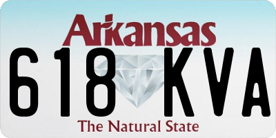 AR license plate 618KVA