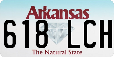 AR license plate 618LCH